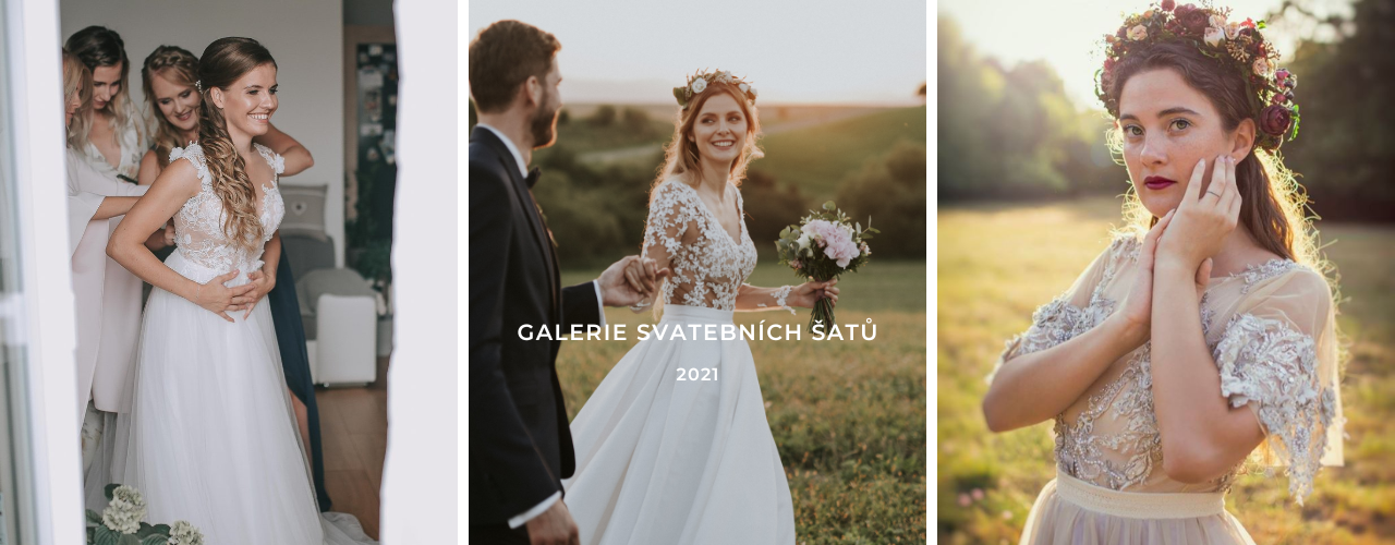 Galerie svatebních šatů 2021